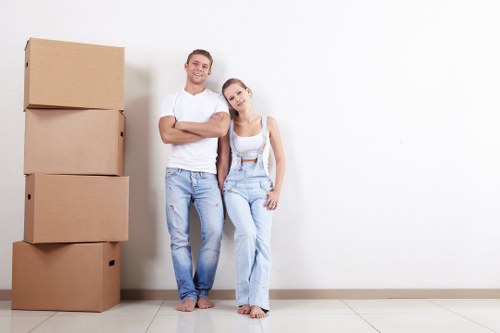 Man with van helping with a Hornchurch home move