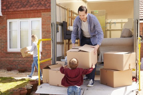 Secure Hornchurch Man And Van payment area with protected online transaction options