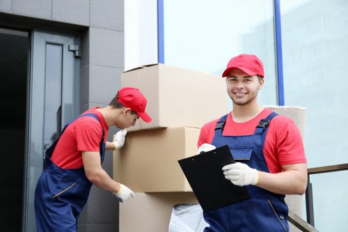 Furniture pick-up service helping a Hornchurch homeowner clear bulky household items