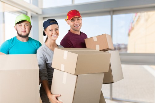 Commercial and office removals support near Hornchurch