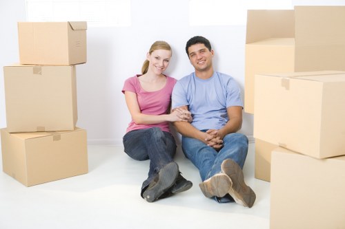 Local van service helping with a flat move in Hornchurch