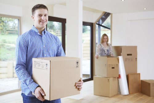 Local moving truck ready for residential and commercial moves in Hornchurch