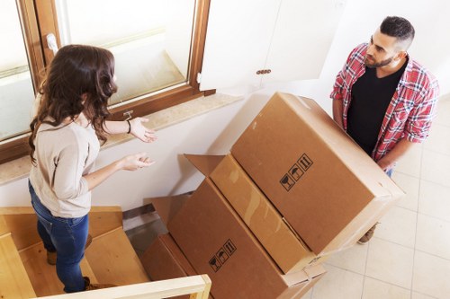 Packing and careful loading for a move in Hornchurch