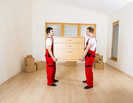 Logged complaint details for a Hornchurch moving service