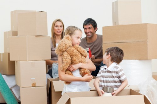 Careful handling of household furniture during Hornchurch removals